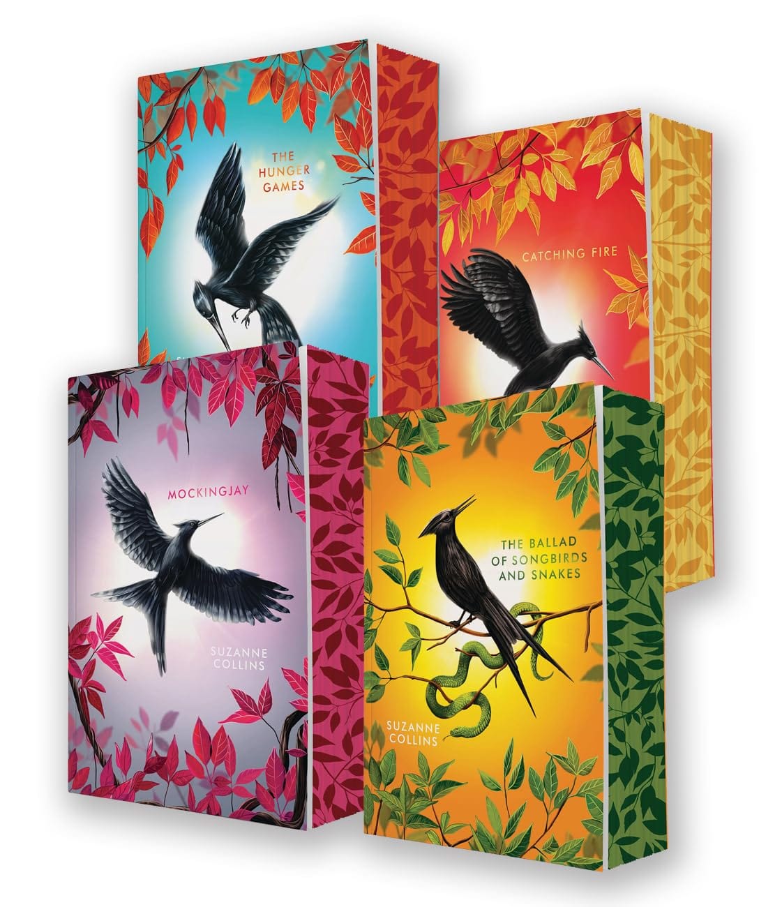 Marissa's Books & Gifts, LLC 9781546171904 Paperback with Stenciled Edges Hunger Games Box Set (Deluxe Edition with Stenciled Edges)