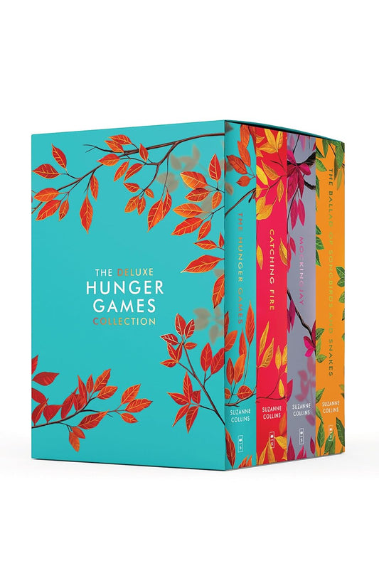 Marissa's Books & Gifts, LLC 9781546171904 Paperback with Stenciled Edges Hunger Games Box Set (Deluxe Edition with Stenciled Edges)