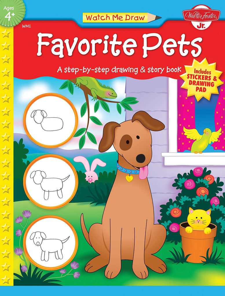 Marissa's Books & Gifts, LLC 9781560109488 Watch Me Draw: Favorite Pets