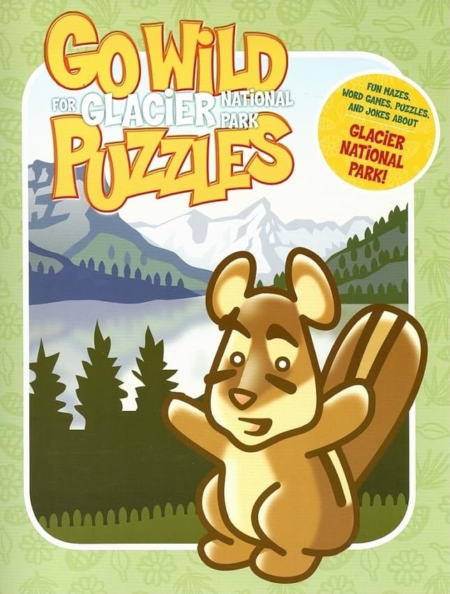 Marissa's Books & Gifts, LLC 9781560374282 Go Wild for Glacier National Park Puzzles