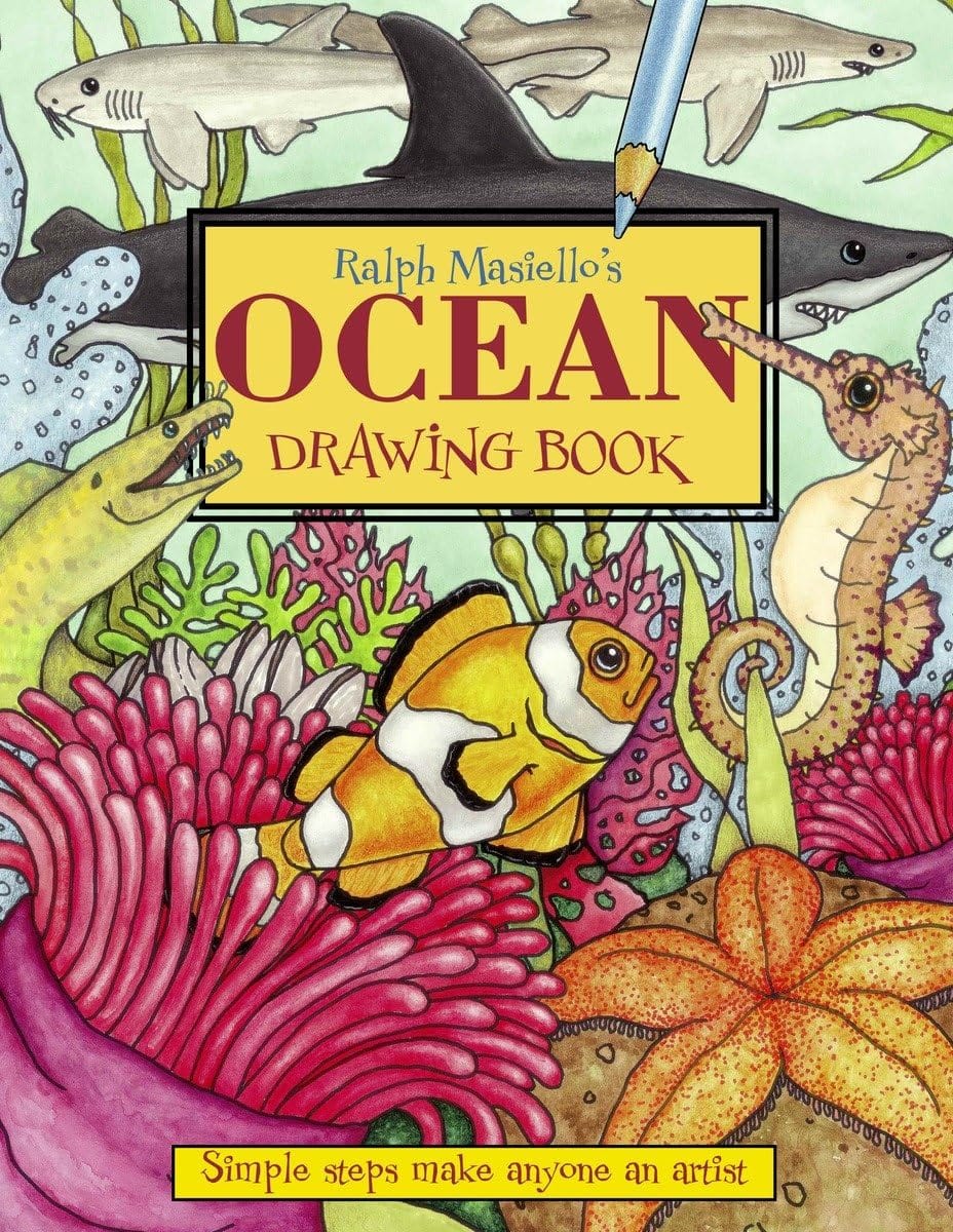 Marissa's Books & Gifts, LLC 9781570915307 Paperback Ralph Masiello's Ocean Drawing Book