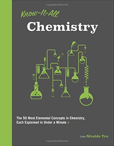 Marissa's Books & Gifts, LLC 9781577151517 Know It All Chemistry: The 50 Most Elemental Concepts in Chemistry, Each Explained in Under a Minute