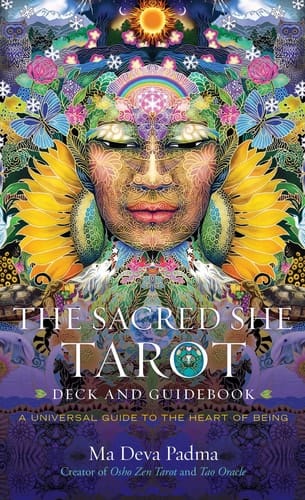 Marissa's Books & Gifts, LLC 9781582708980 Tarot Deck The Sacred She Tarot Deck and Guidebook: A Universal Guide to the Heart of Being