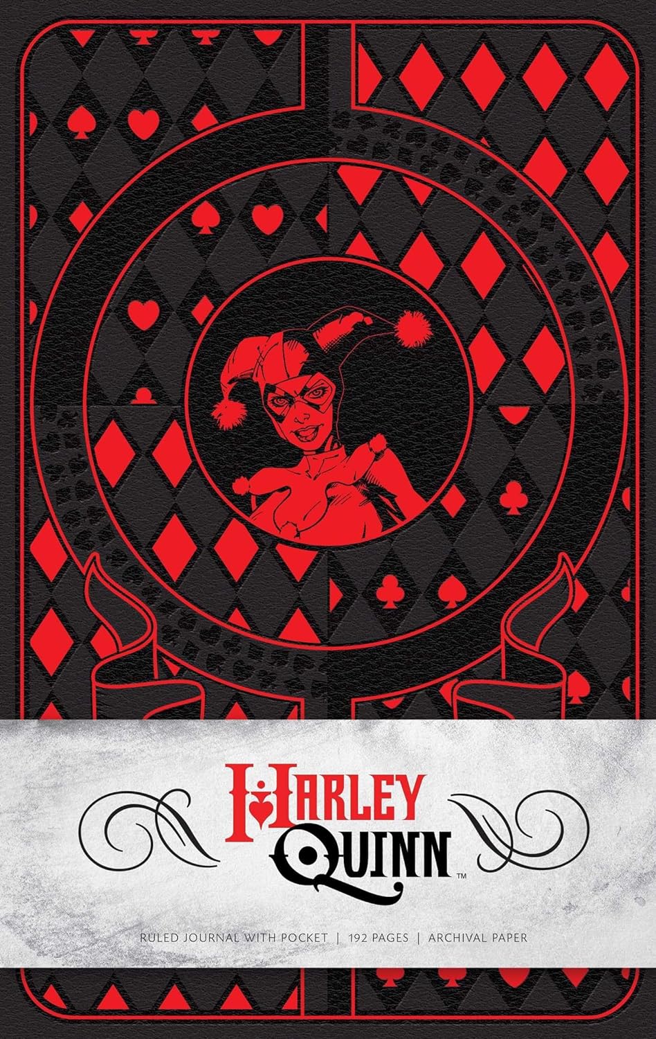 Marissa's Books & Gifts, LLC 9781608878307 Harley Quinn Hardcover Ruled Journal (Comics)