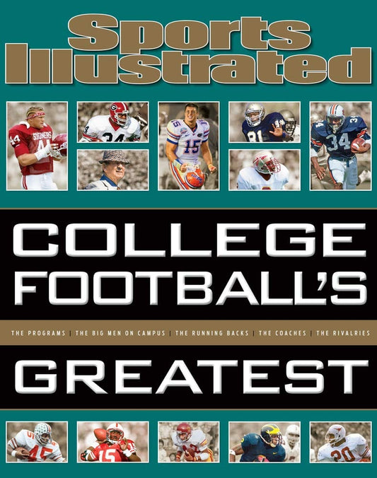 Marissa's Books & Gifts, LLC 9781618931757 Hardcover Sports Illustrated College Football's Greatest (Sports Illustrated Greatest)