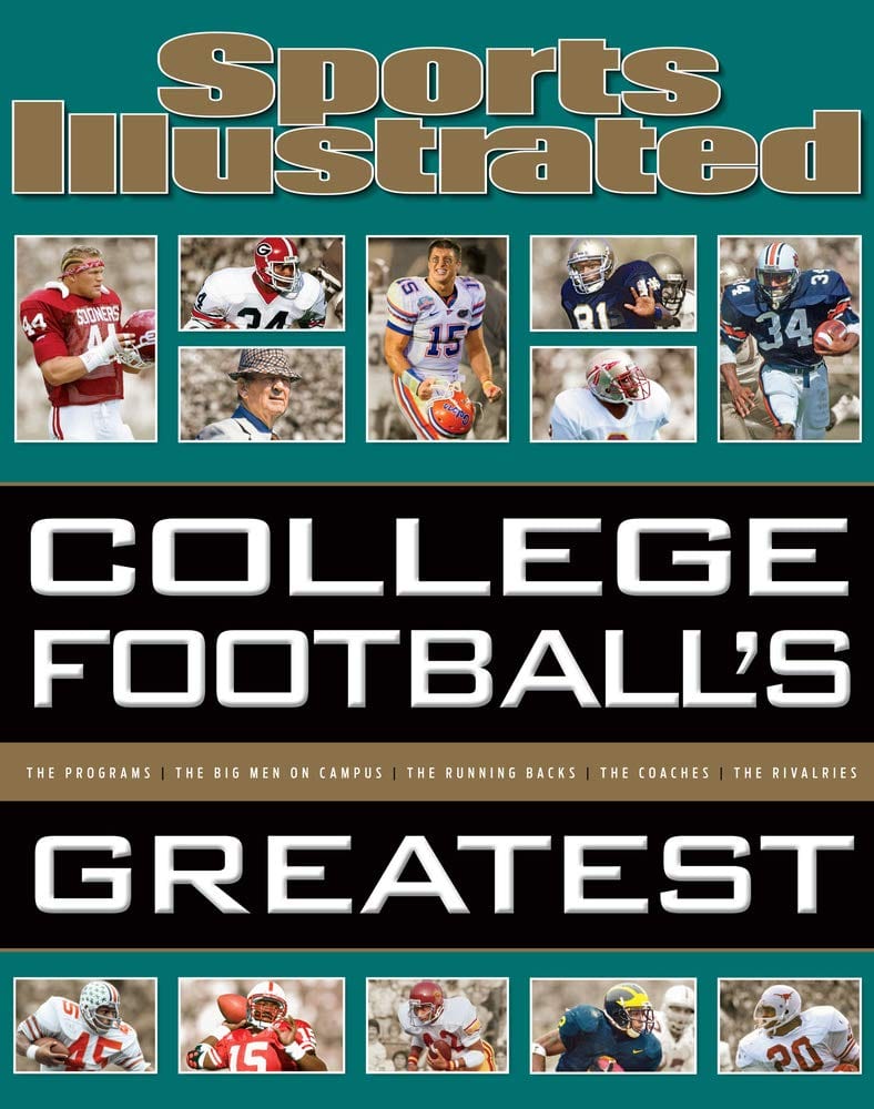 Marissa's Books & Gifts, LLC 9781618931757 Hardcover Sports Illustrated College Football's Greatest (Sports Illustrated Greatest)