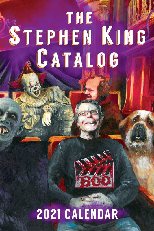 Marissa's Books & Gifts, LLC 9781623307004 Stephen King Catalog 2021 Desk Calendar