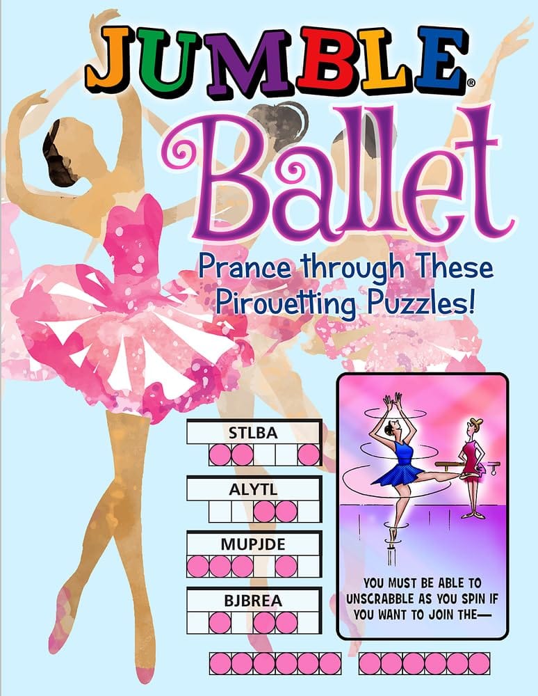 Marissa's Books & Gifts, LLC 9781629376165 Jumble Ballet: Prance through These Pirouetting Puzzles!