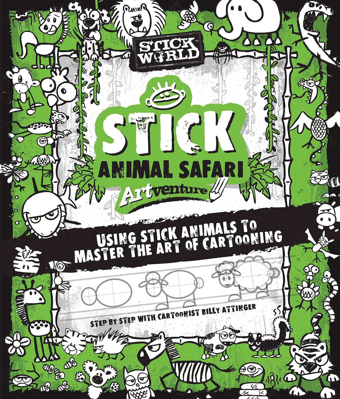 Marissa's Books & Gifts, LLC 9781631063053 Stick Sketch School: An Animal Artventure