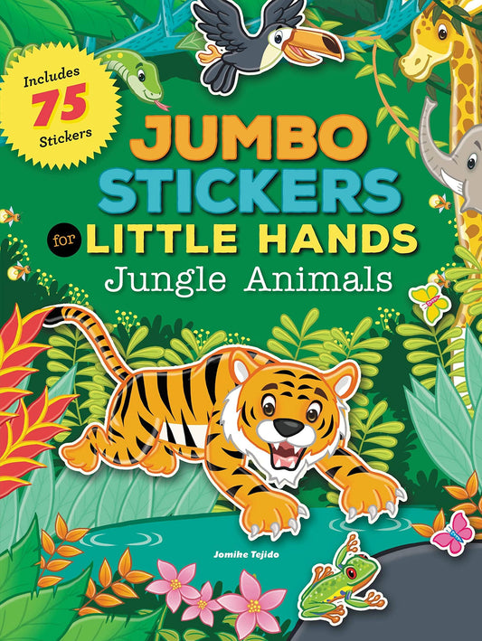 Marissa's Books & Gifts, LLC 9781633221192 Jumbo Stickers for Little Hands: Jungle Animals