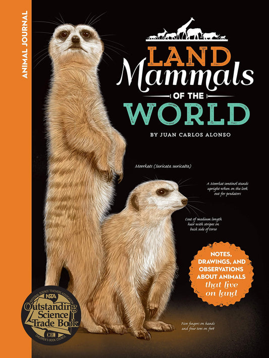 Marissa's Books & Gifts, LLC 9781633221963 Animal Journal: Land Mammals of the World