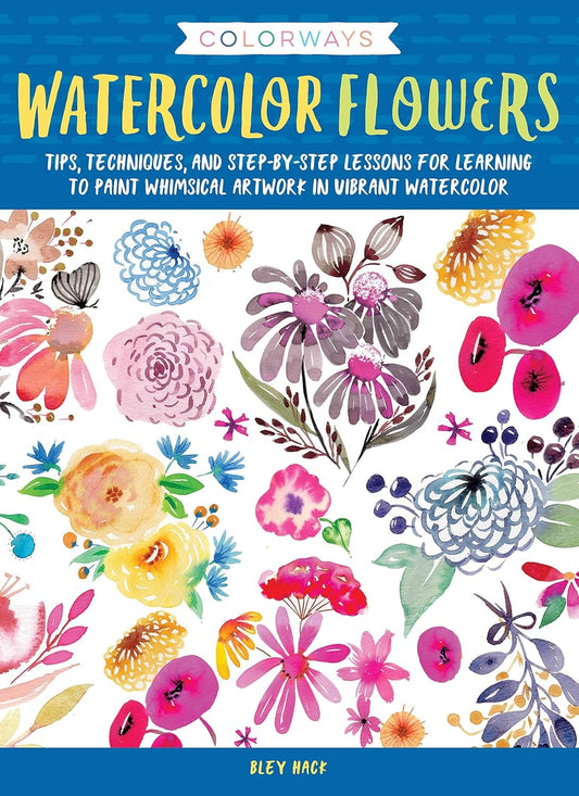 Marissa's Books & Gifts, LLC 9781633226128 Colorways: Watercolor Flowers