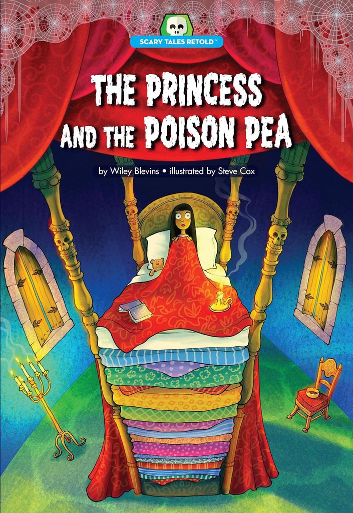Marissa's Books & Gifts, LLC 9781634401661 Hardcover The Princess and the Poison Pea: Scary Tales Retold