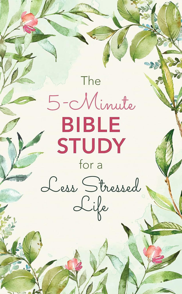 Marissa's Books & Gifts, LLC 9781636091471 Paperback 5-Minute Bible Study for a Less Stressed Life