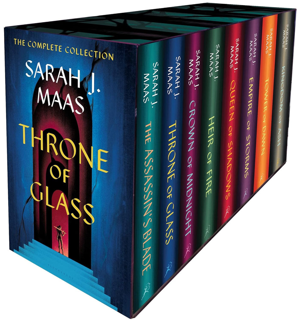 Marissa's Books & Gifts, LLC 9781639731763 Throne of Glass  Hardcover Box Set  (Books 1-8)