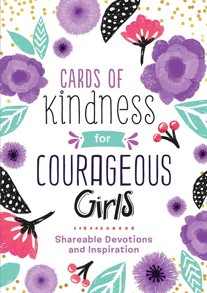 Marissa's Books & Gifts, LLC 9781643521640 Paperback Cards of Kindness for Courageous Girls: Shareable Devotions and Inspiration