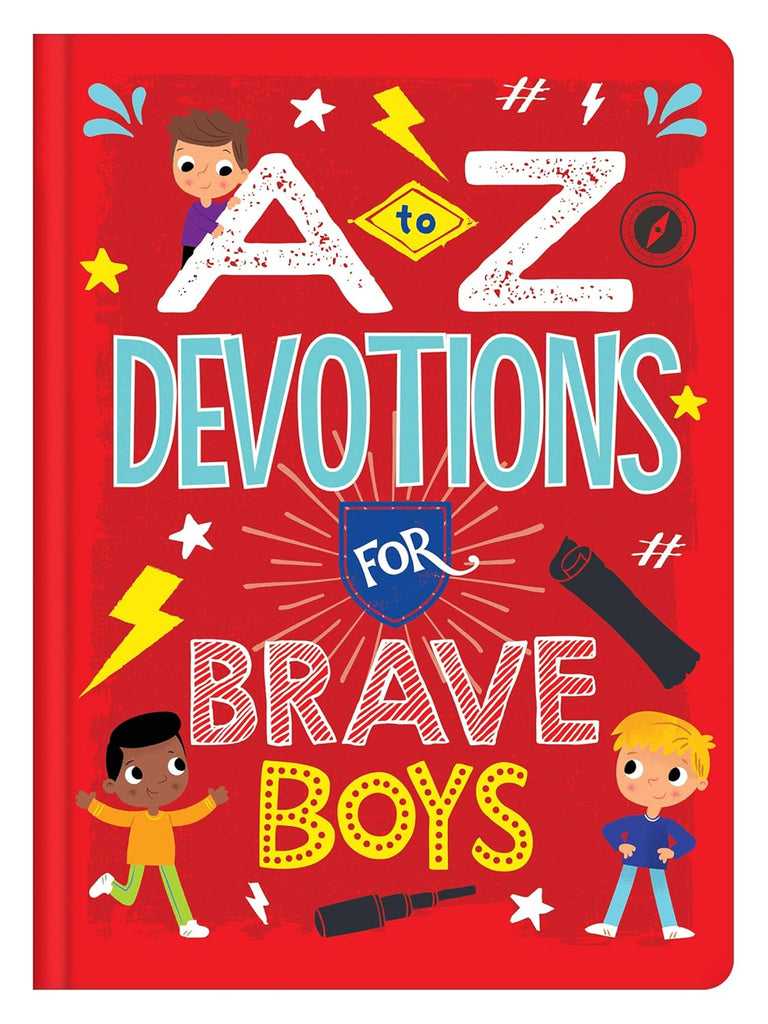 Marissa's Books & Gifts, LLC 9781643525150 Hardcover A to Z Devotions for Brave Boys