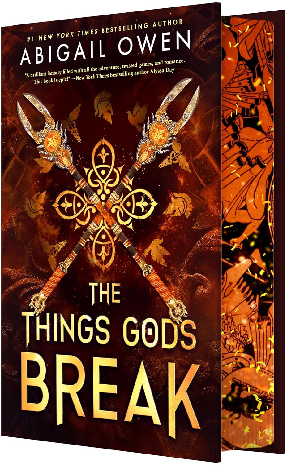 Marissa's Books & Gifts 9781649378538 Hardcover Deluxe Edition The Things Gods Break (The Crucible, Book 2)