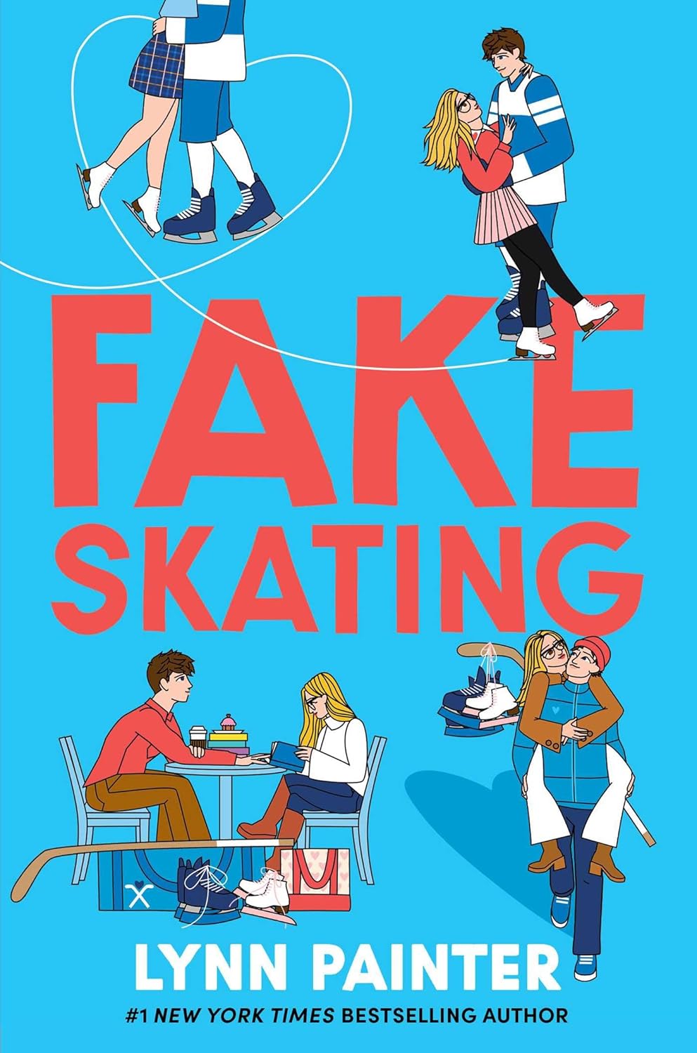 Marissa's Books & Gifts, LLC 9781665921268 Hardcover Fake Skating