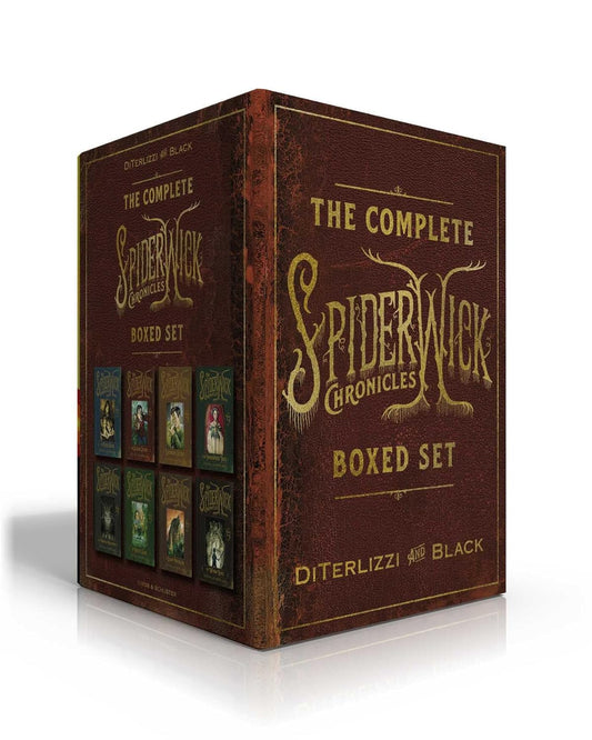 Marissa's Books & Gifts 9781665928762 Paperback Set The Complete Spiderwick Chronicles Boxed Set: The Field Guide; The Seeing Stone; Lucinda's Secret; The Ironwood Tree; The Wrath of Mulgarath; The ... The Wyrm King (The Spiderwick Chronicles)