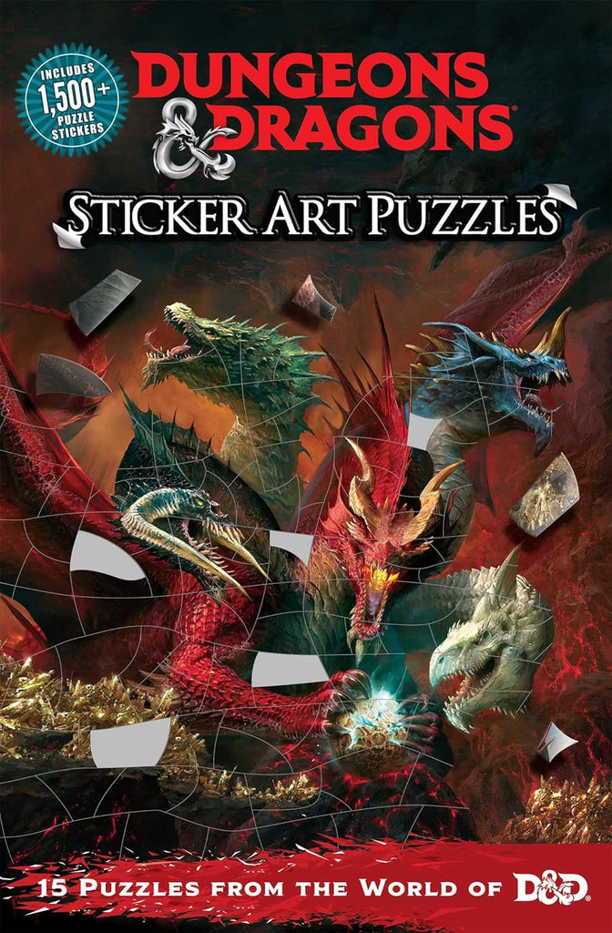Marissa's Books & Gifts, LLC 9781667200637 Dungeons & Dragons Sticker Art Puzzles
