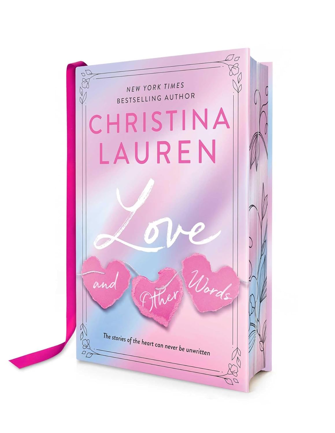 Marissa's Books & Gifts 9781668092217 Hardcover Deluxe Edition Love and Other Words Deluxe Edition