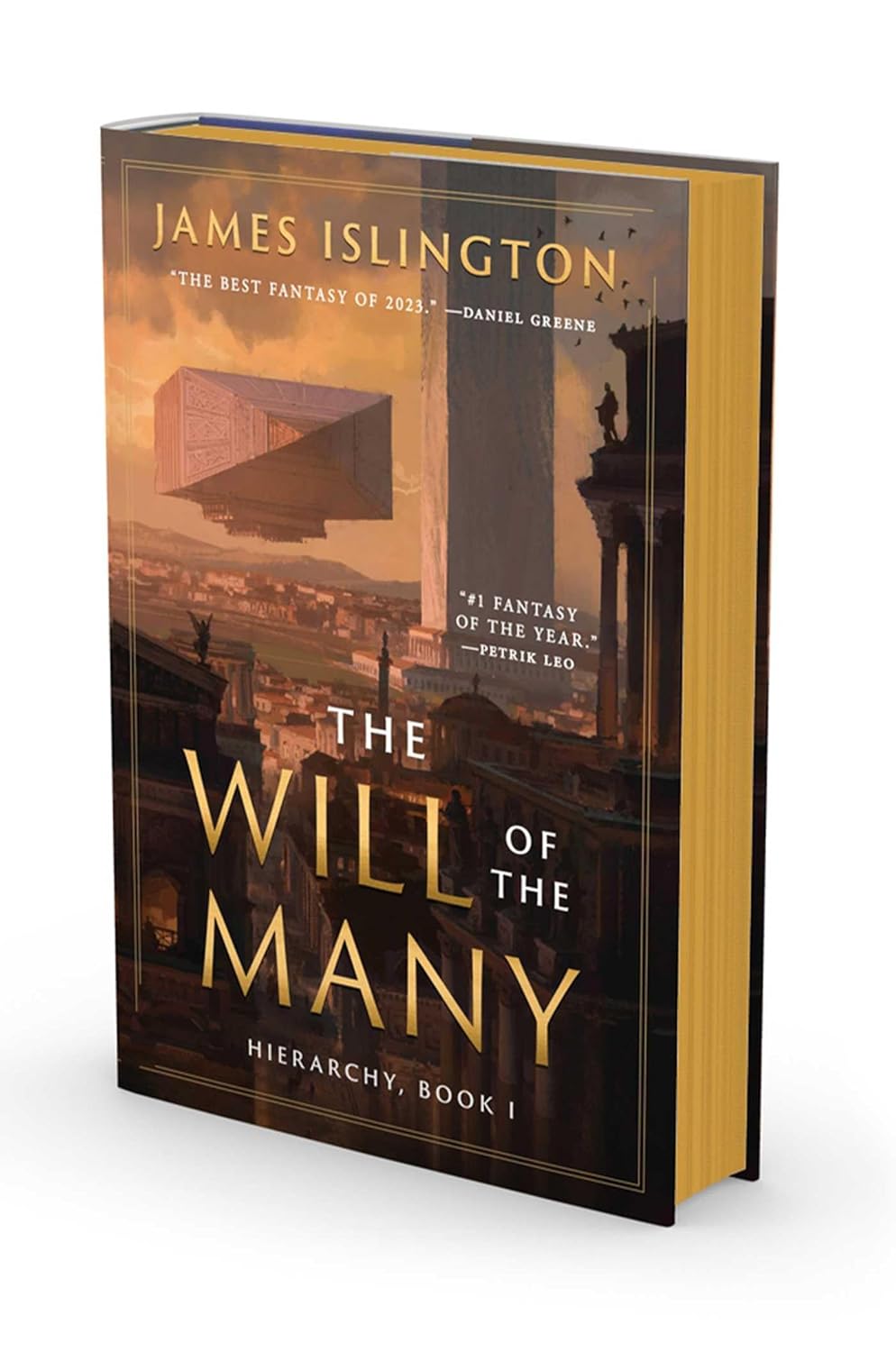 Marissa's Books & Gifts, LLC 9781668093290 Deluxe Hardcover Edition The Will of The Many (Hierarchy, Book 1)