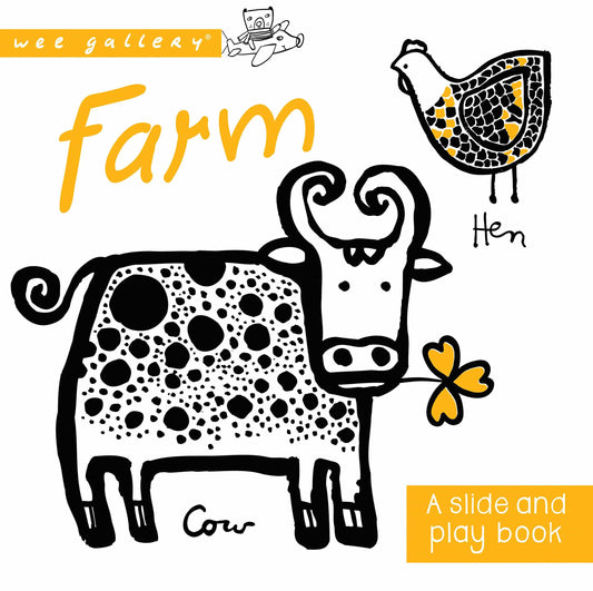 Marissa's Books & Gifts, LLC 9781682970492 Farm: A Slide and Play Book