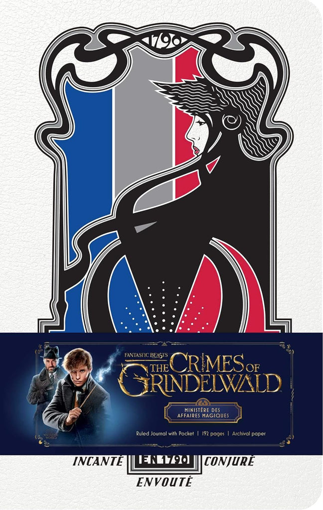 Marissa's Books & Gifts, LLC 9781683836124 Fantastic Beasts: The Crimes of Grindelwald: Ministère des Affaires Magiques Hardcover Ruled Journal