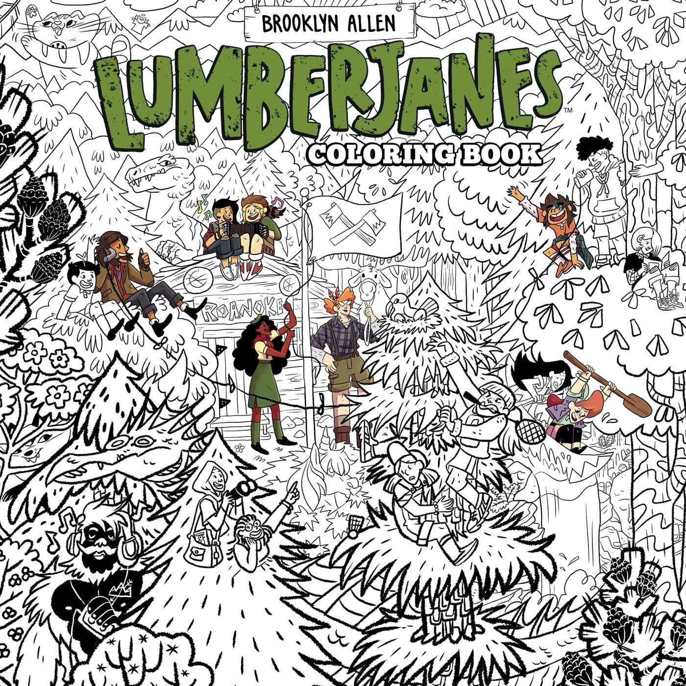 Marissa's Books & Gifts, LLC 9781684152094 Lumberjanes Coloring Book