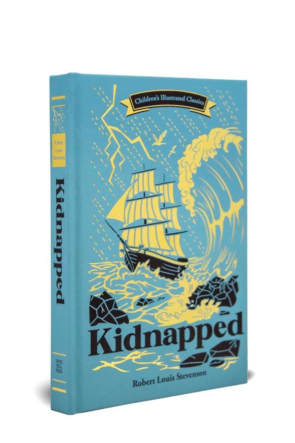 Book Depot 9781774022849 Hardcover Kidnapped (Paper Mill Press Illustrated Classics)