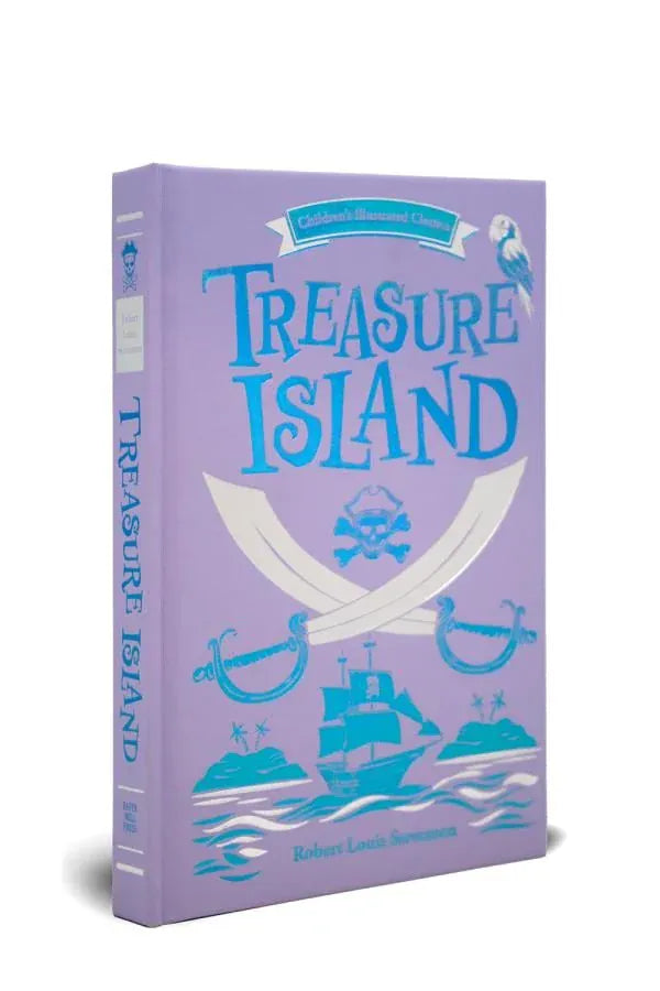 Book Depot 9781774022894 Hardcover Treasure Island (Paper Mill Press Illustrated Classics)