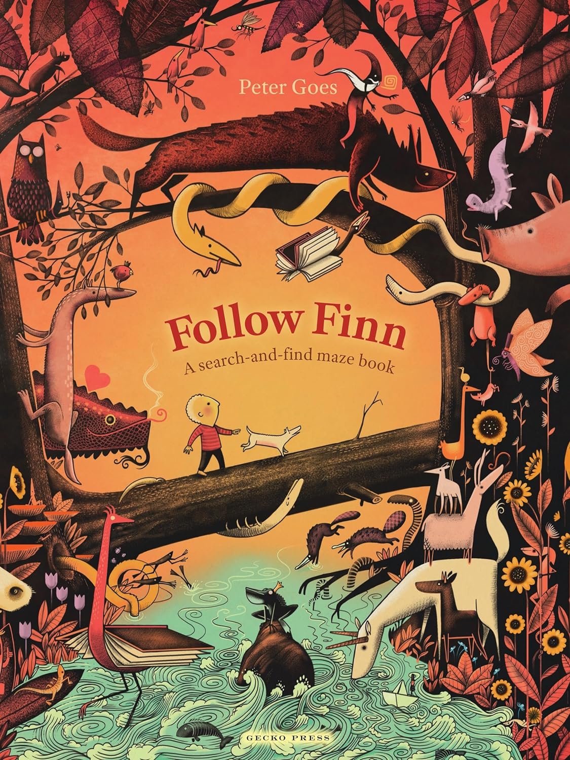 Marissa's Books & Gifts, LLC 9781776571857 Follow Finn: A Search-and-Find Maze Book