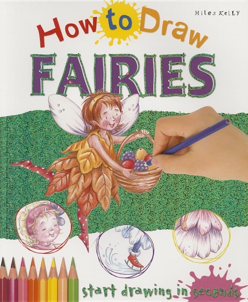 How to draw a flying Fairy with magic stick || new cute fair Drawing || ...  | Fairy drawings, Drawings, Colorful drawings