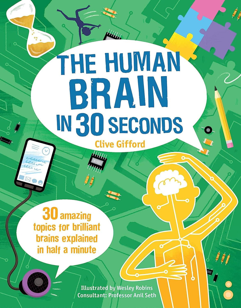 Marissa's Books & Gifts, LLC 9781782403845 The Human Brain in 30 Seconds
