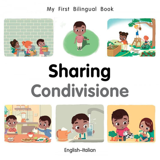 Marissa's Books & Gifts, LLC 9781785089152 My First Bilingual Book: Sharing (English–Italian)