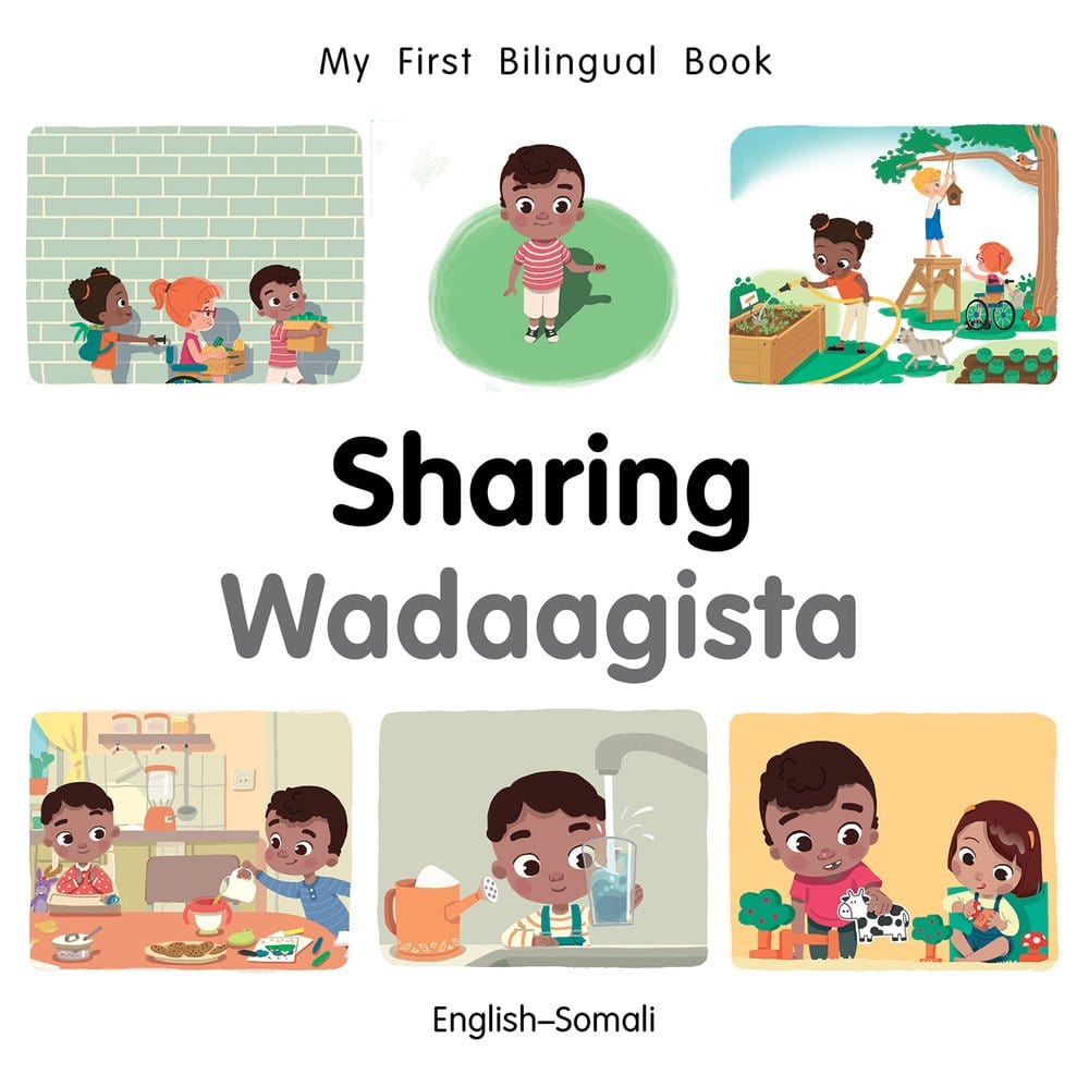 Marissa's Books & Gifts, LLC 9781785089213 My First Bilingual Book: Sharing (English–Somali)