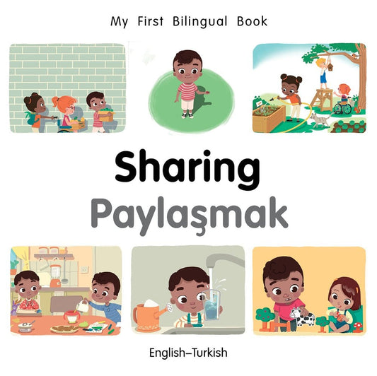 Marissa's Books & Gifts, LLC 9781785089237 My First Bilingual Book: Sharing (English–Turkish)