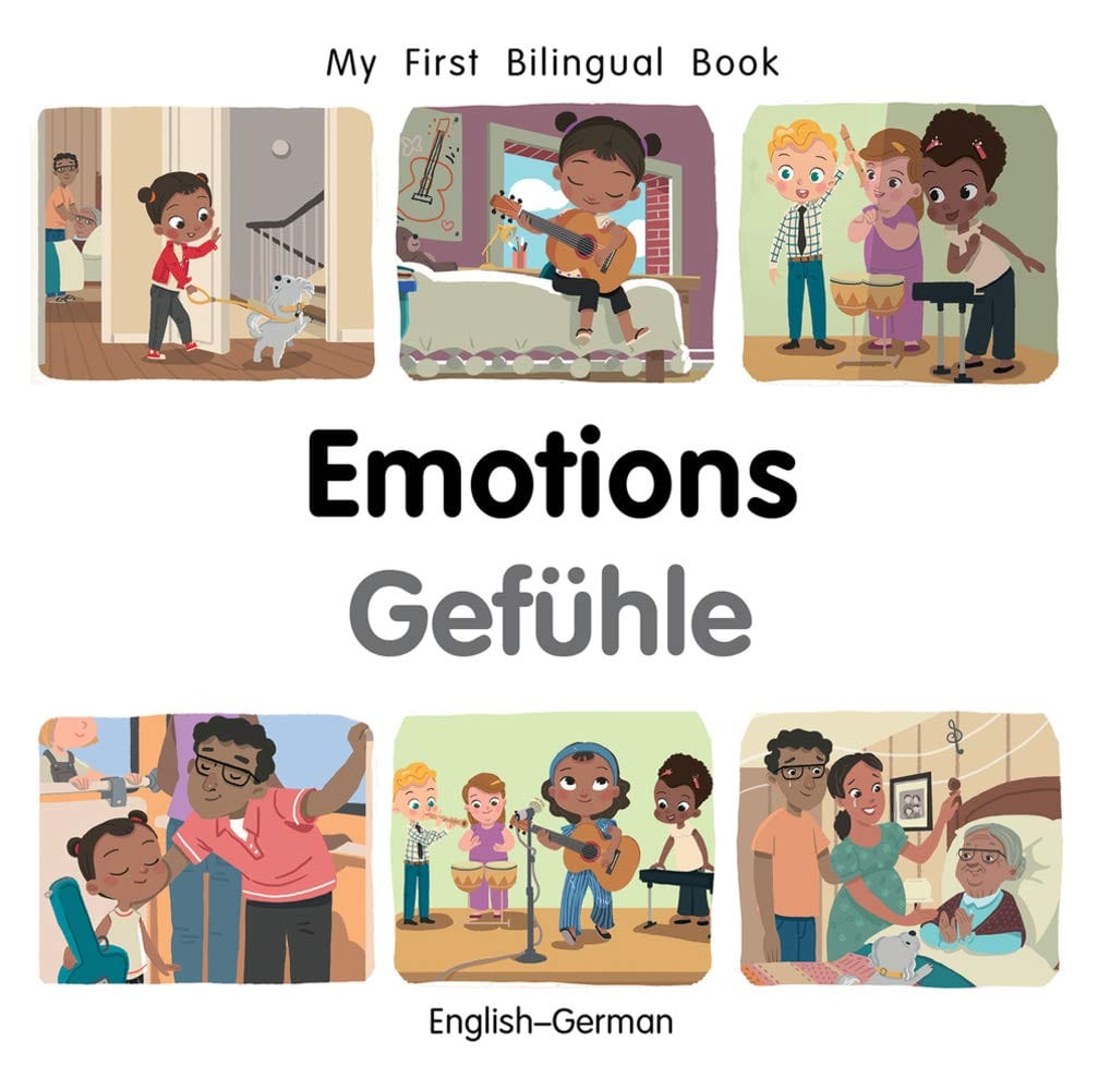 Marissa's Books & Gifts, LLC 9781785089534 My First Bilingual Book: Emotions (English–German)