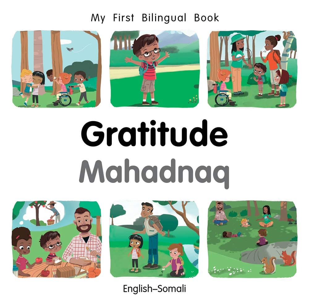 Marissa's Books & Gifts, LLC 9781785089787 My First Bilingual Book: Gratitude (English–Somali)