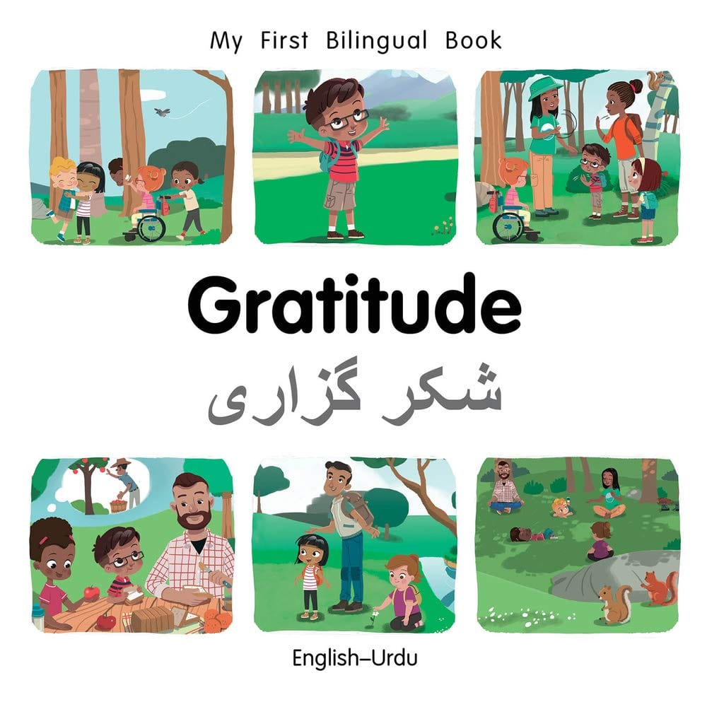 Marissa's Books & Gifts, LLC 9781785089817 My First Bilingual Book: Gratitude (English–Urdu)
