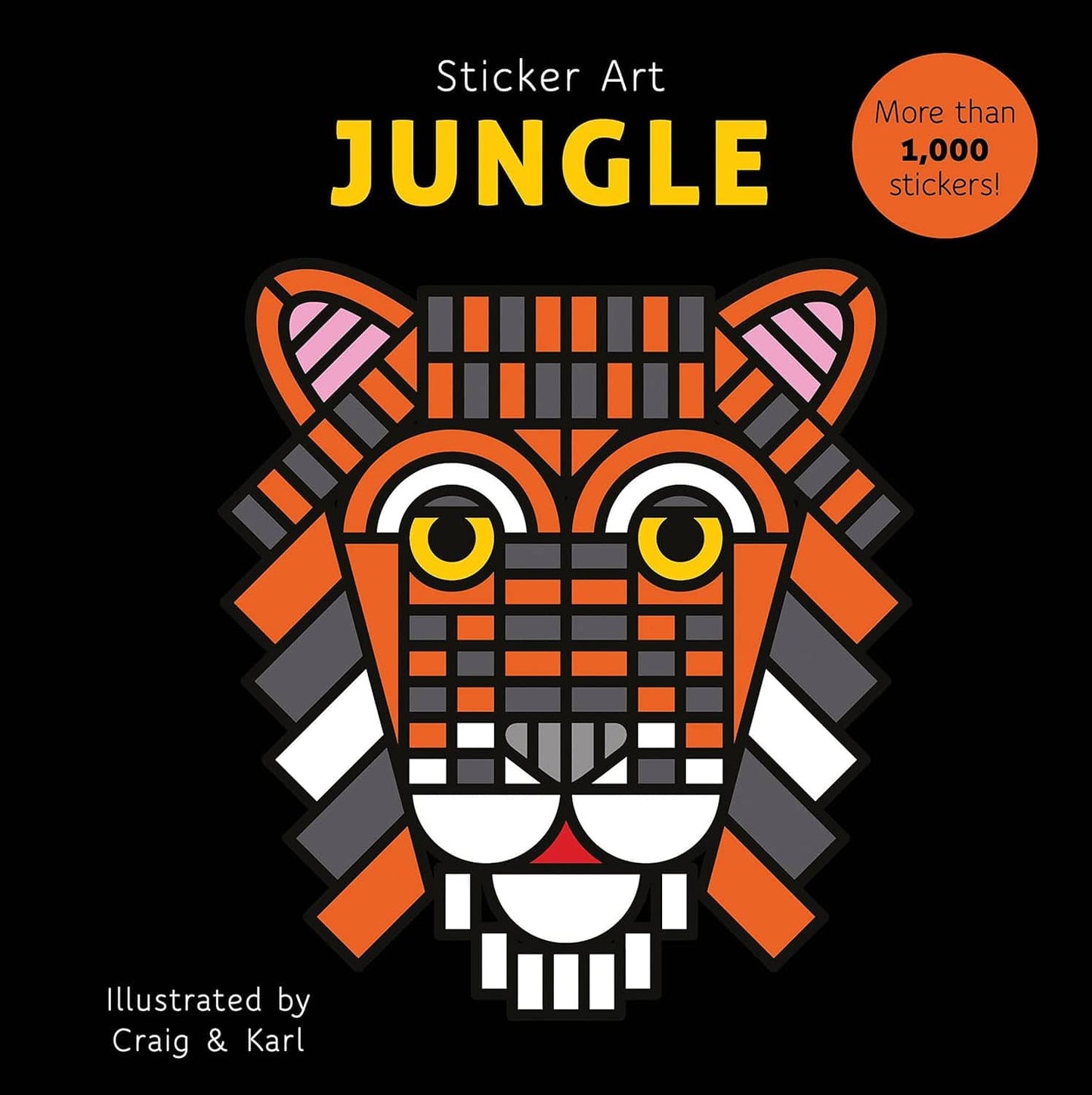 Marissa's Books & Gifts, LLC 9781786030047 Sticker Art Jungle