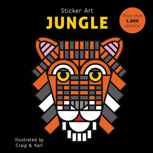 Marissa's Books & Gifts, LLC 9781786030047 Sticker Art Jungle