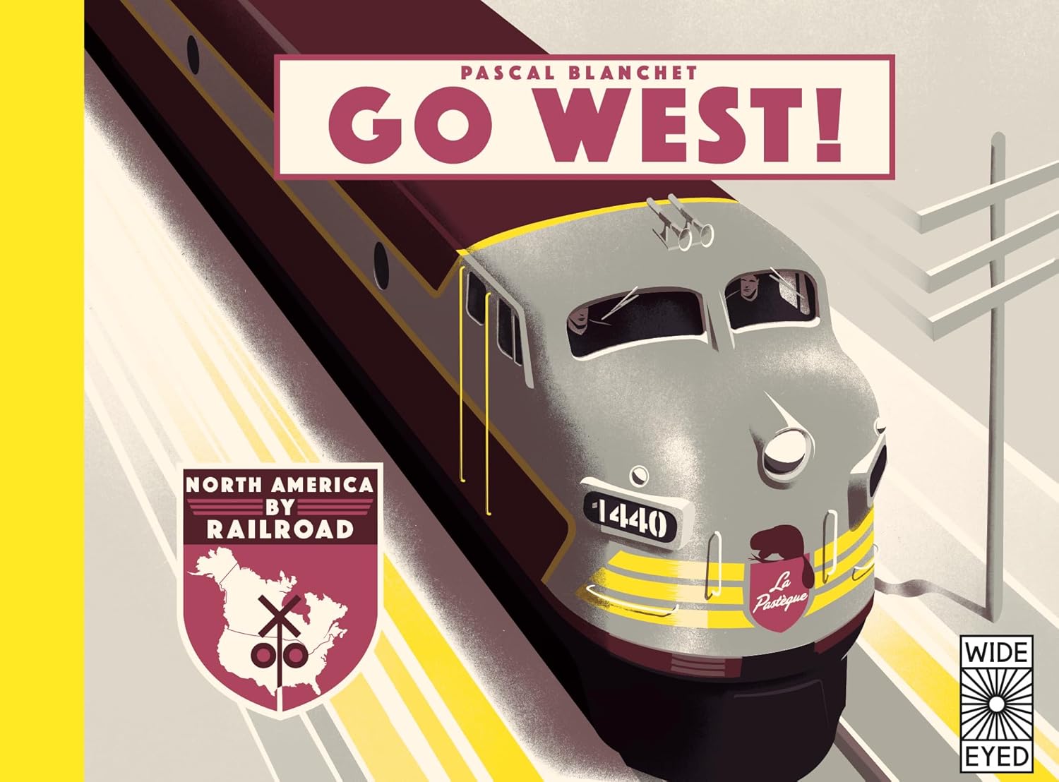 Marissa's Books & Gifts, LLC 9781786031792 Go West!: The Great North American Railroad Adventure