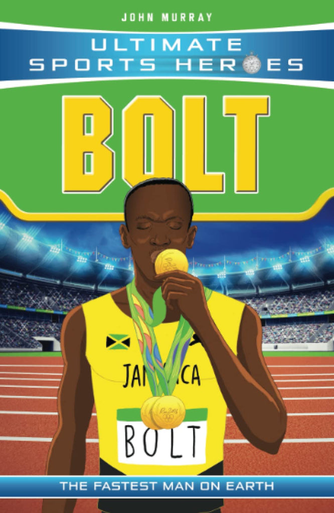 Marissa's Books & Gifts, LLC 9781786064677 Bolt: The Fastest Man on Earth (Ultimate Sports Heroes)