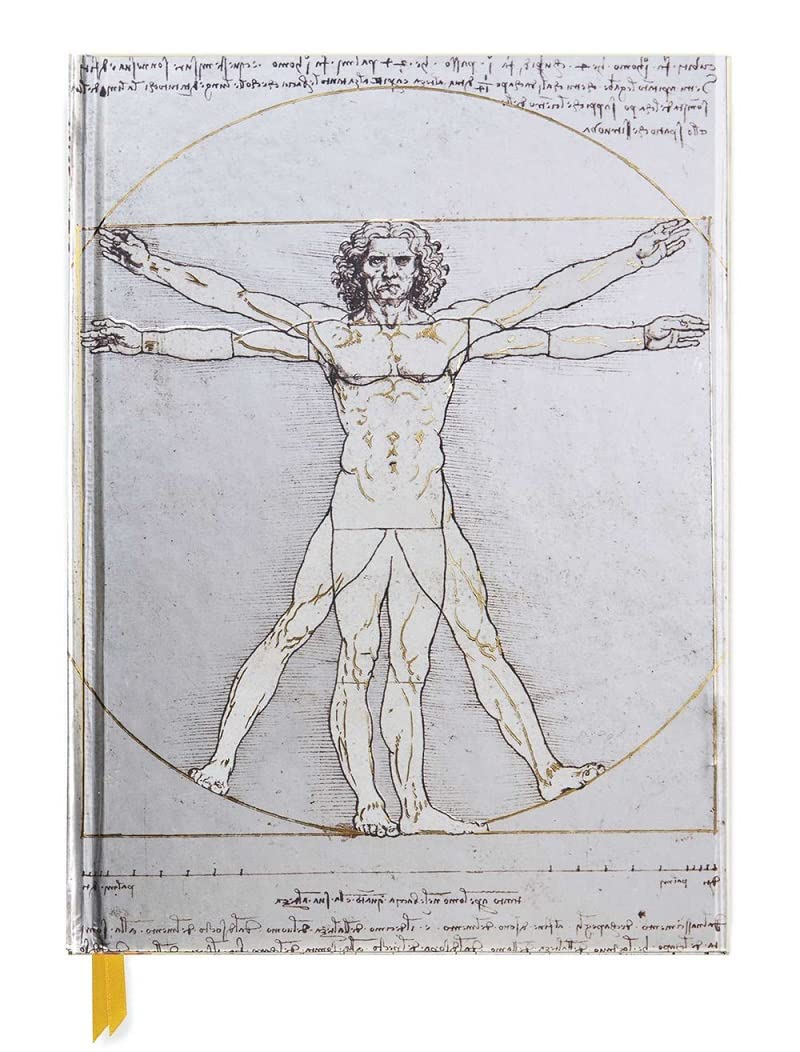 Marissa's Books & Gifts, LLC 9781786640192 Vitruvian Man (Blank Sketch Book)