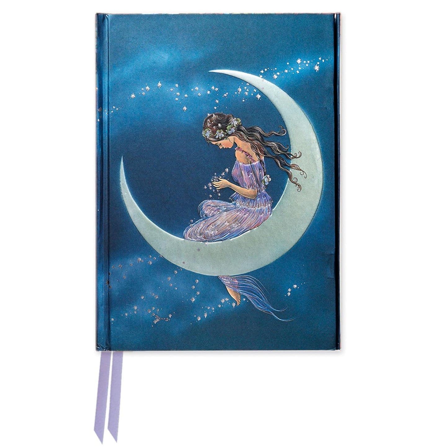 Marissa's Books & Gifts, LLC 9781786640680 Hardcover 5.82" x 4.33" Jean & Ron Henry: Moon Maiden (Foiled Journal)