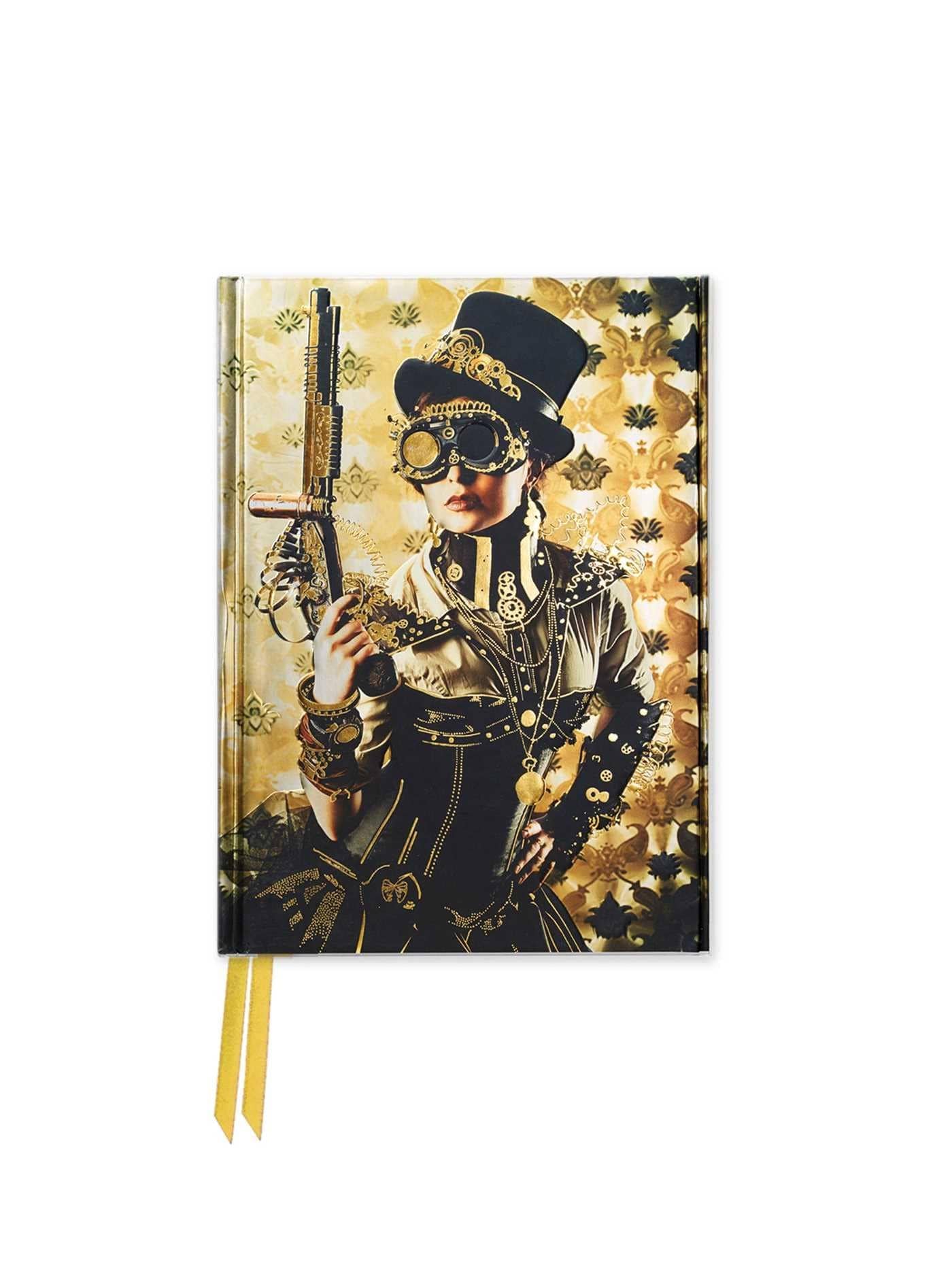 Marissa's Books & Gifts, LLC 9781786640697 Hardcover 6" x 4.5" Steampunk Lady (Foiled Pocket Journal)