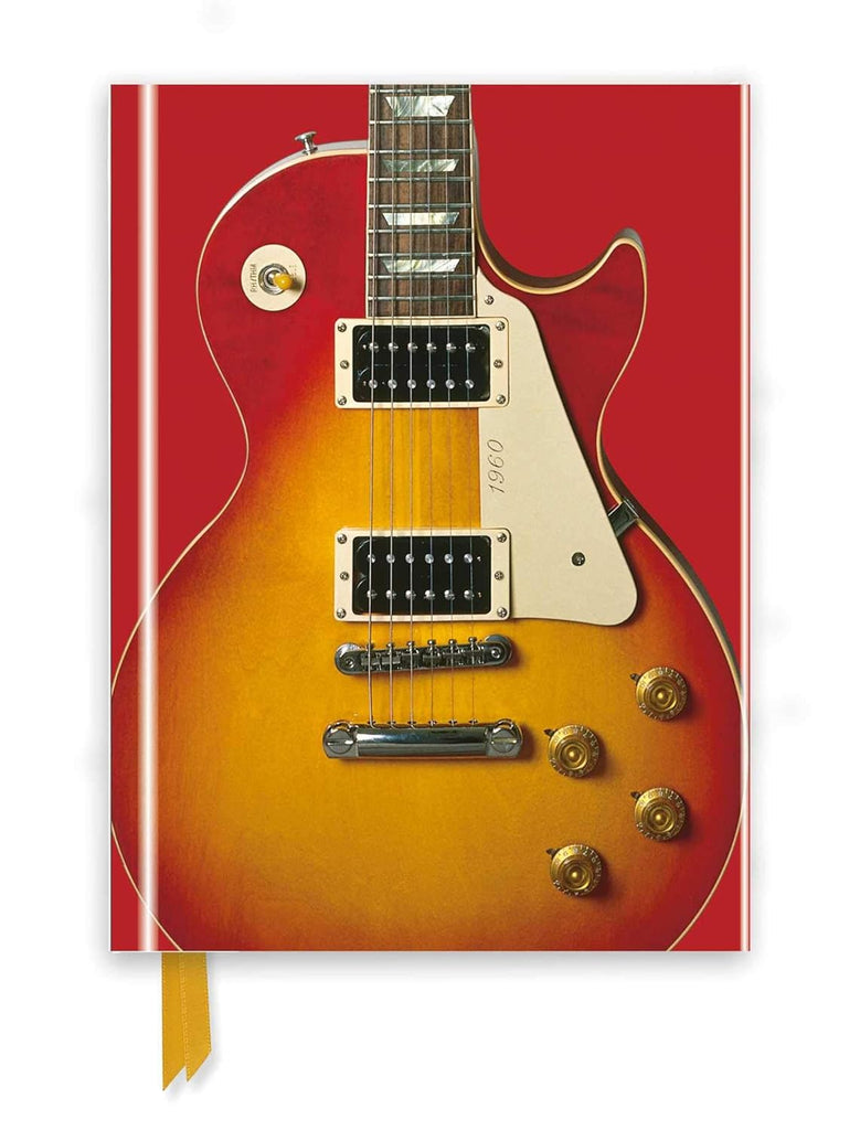 Marissa's Books & Gifts, LLC 9781786641021 Gibson Les Paul Guitar, Sunburst Red (Foiled Journal)Size 8.5''x 6.125''