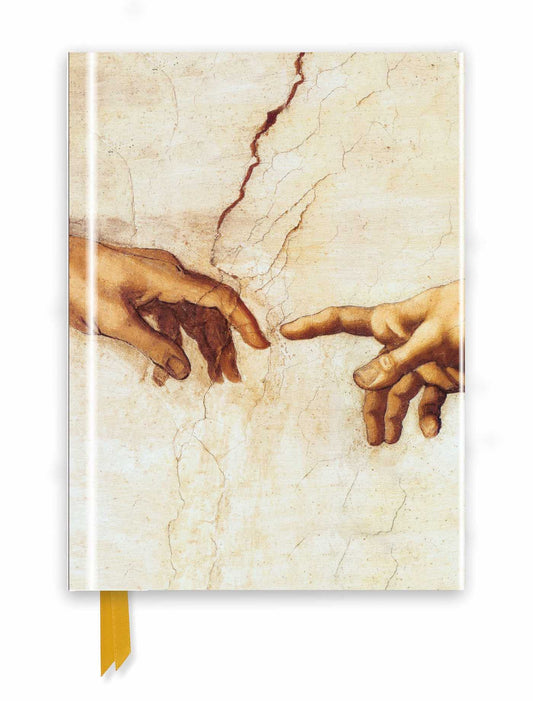 Marissa's Books & Gifts, LLC 9781786641144 Michelangelo: Creation Hands (Foiled Journal)